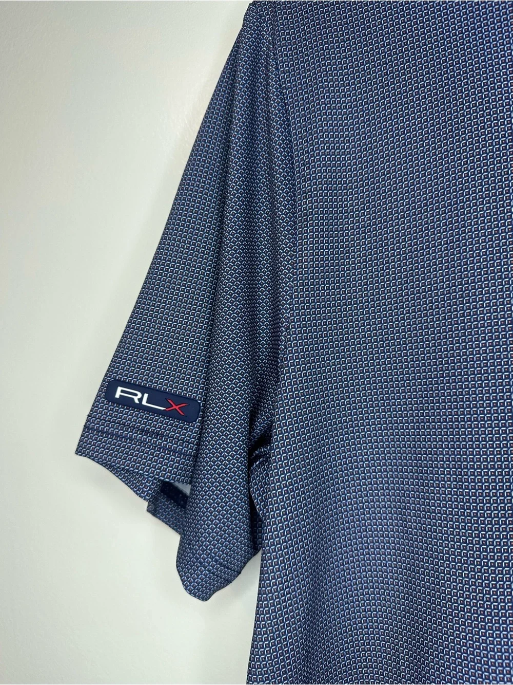 RLX Ralph Lauren Navy Short-Sleeve Golf Polo USA 2025 size M